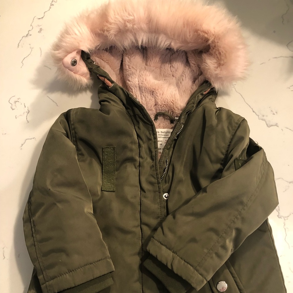 Adorable ZARA coat 2/3